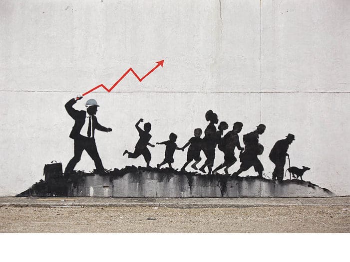 Banksy, and art’s uneasy alliance with capitalism
