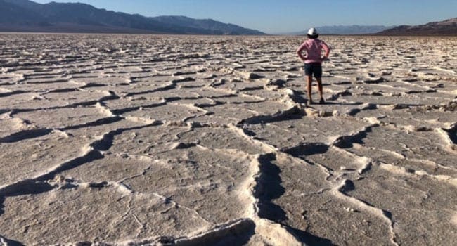 Death Valley, California. Hotter than Hades