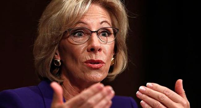 Denying DeVos a welcome simply punishes American children