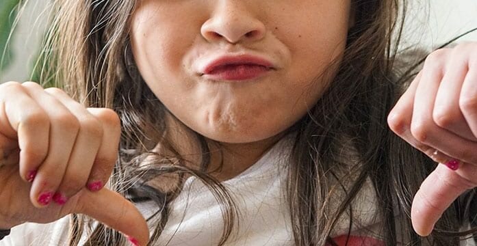 no frown sad girl Five ways to say ‘No’ and why it will make you feel better