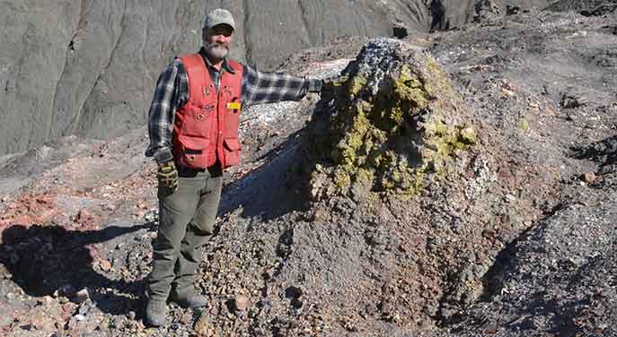 Rod Smith geology U of A research, expertise help boost diamond exploration, says geologist