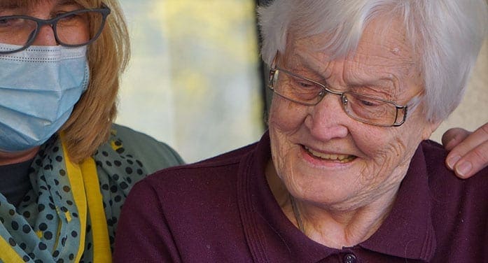 caregiver nurse elderly old woman senior ageism, discrimination Nursing researcher fights ageism with education